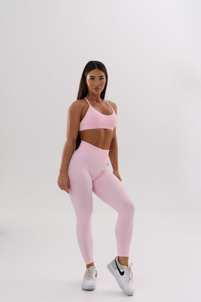 UMI Ribbed Top – Rose
