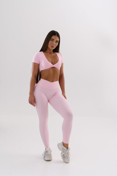 UMI Open Back Top – Rose