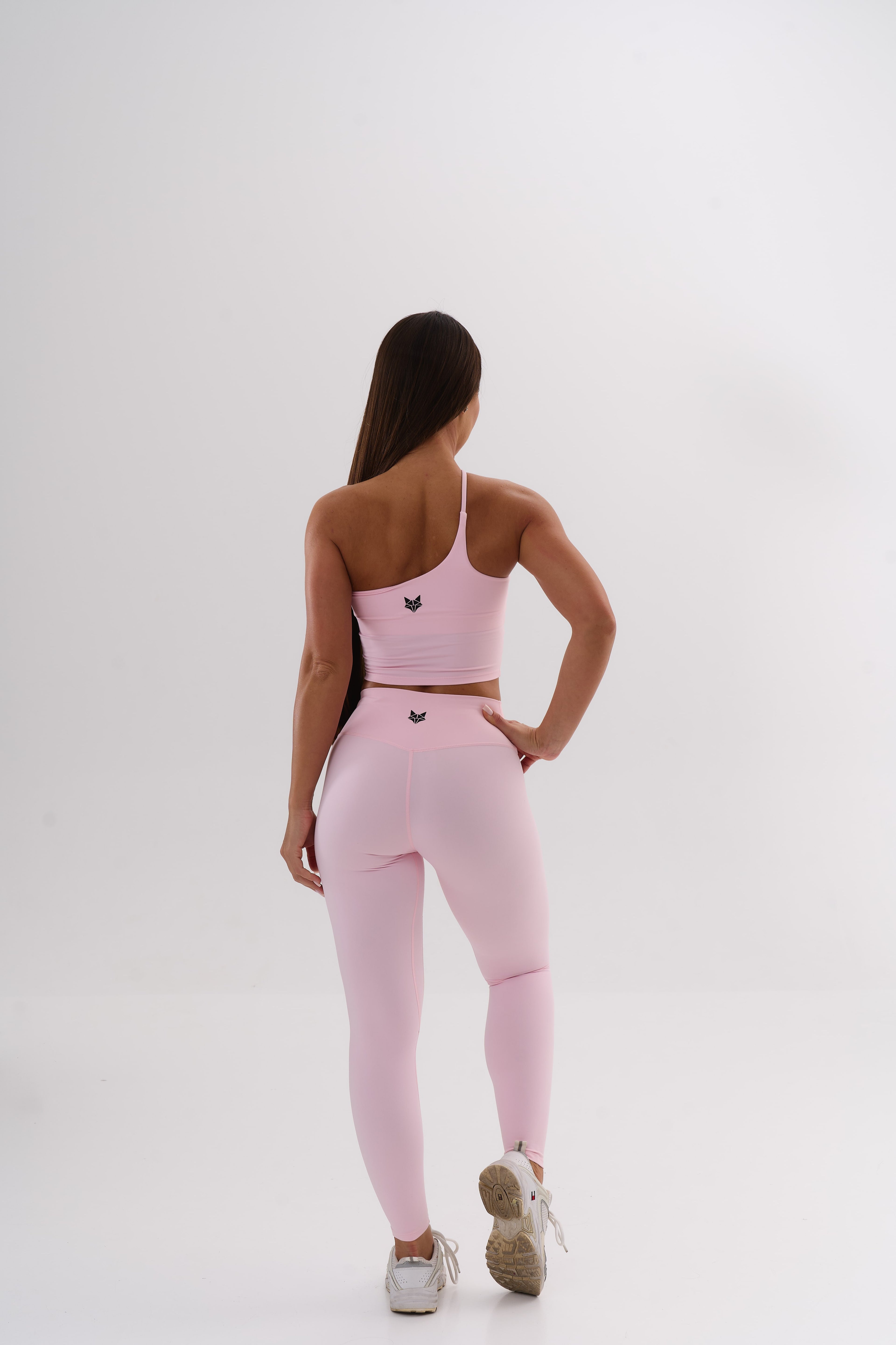 UMI One-Shoulder Top – Rose